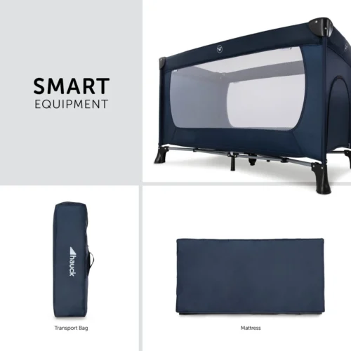 Hauck Dream N Play Plus Campingbedje - Navy 7 Hauck Dream N Play Plus Campingbedje - Navy -Baby Verzorging 1200x1200 398