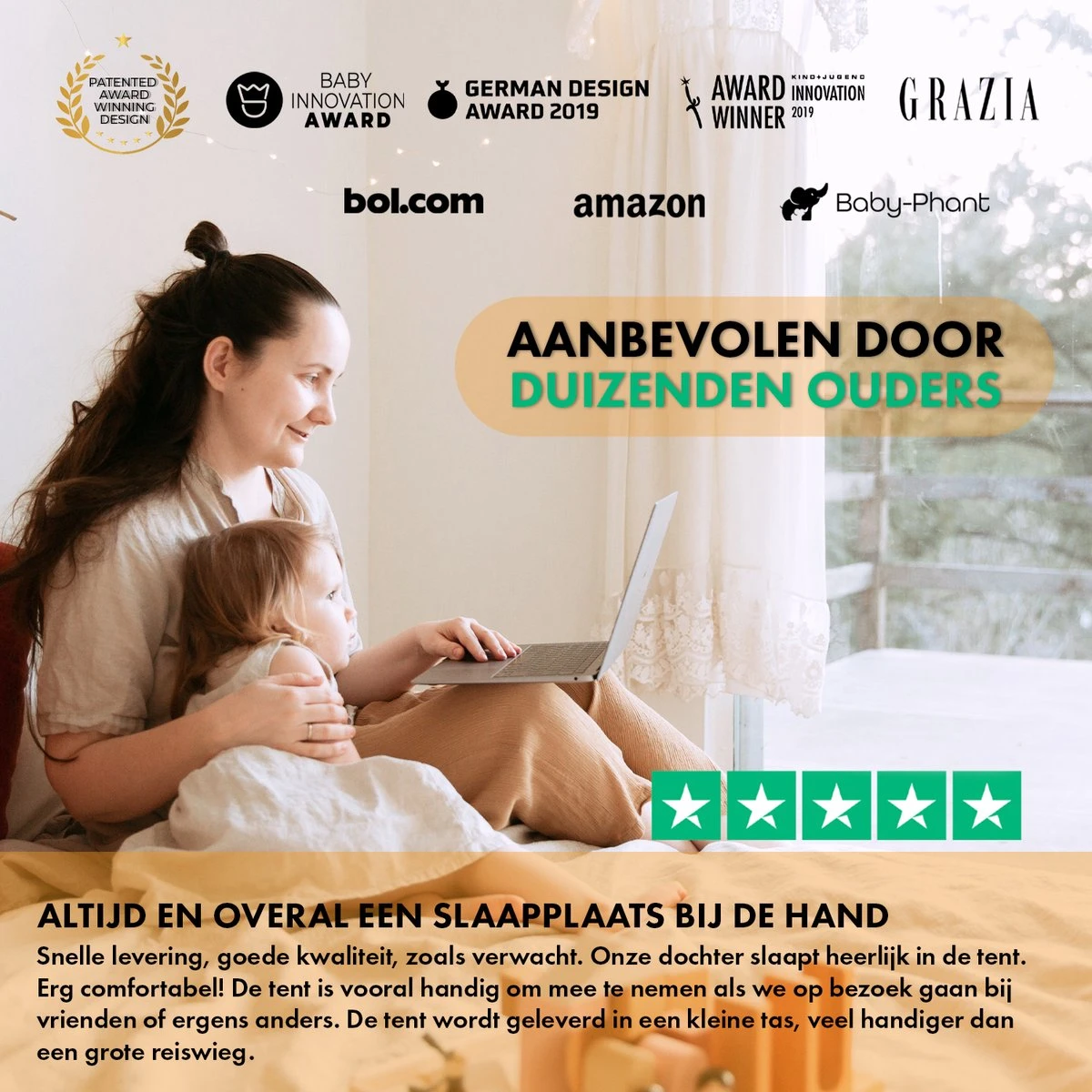 Deryan Peuter Luxe Campingbedje – Inclusief zelfopblaasbare matras - Silver Deryan Peuter Luxe Campingbedje – Inclusief Zelfopblaasbare Matras - Silver -Baby Verzorging 1200x1200 415