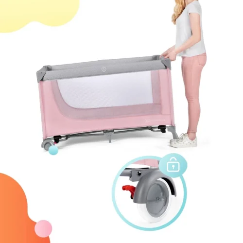 Kinderkraft Campingbed - Leody Met Accessoires - Roze -Baby Verzorging 1200x1200 416