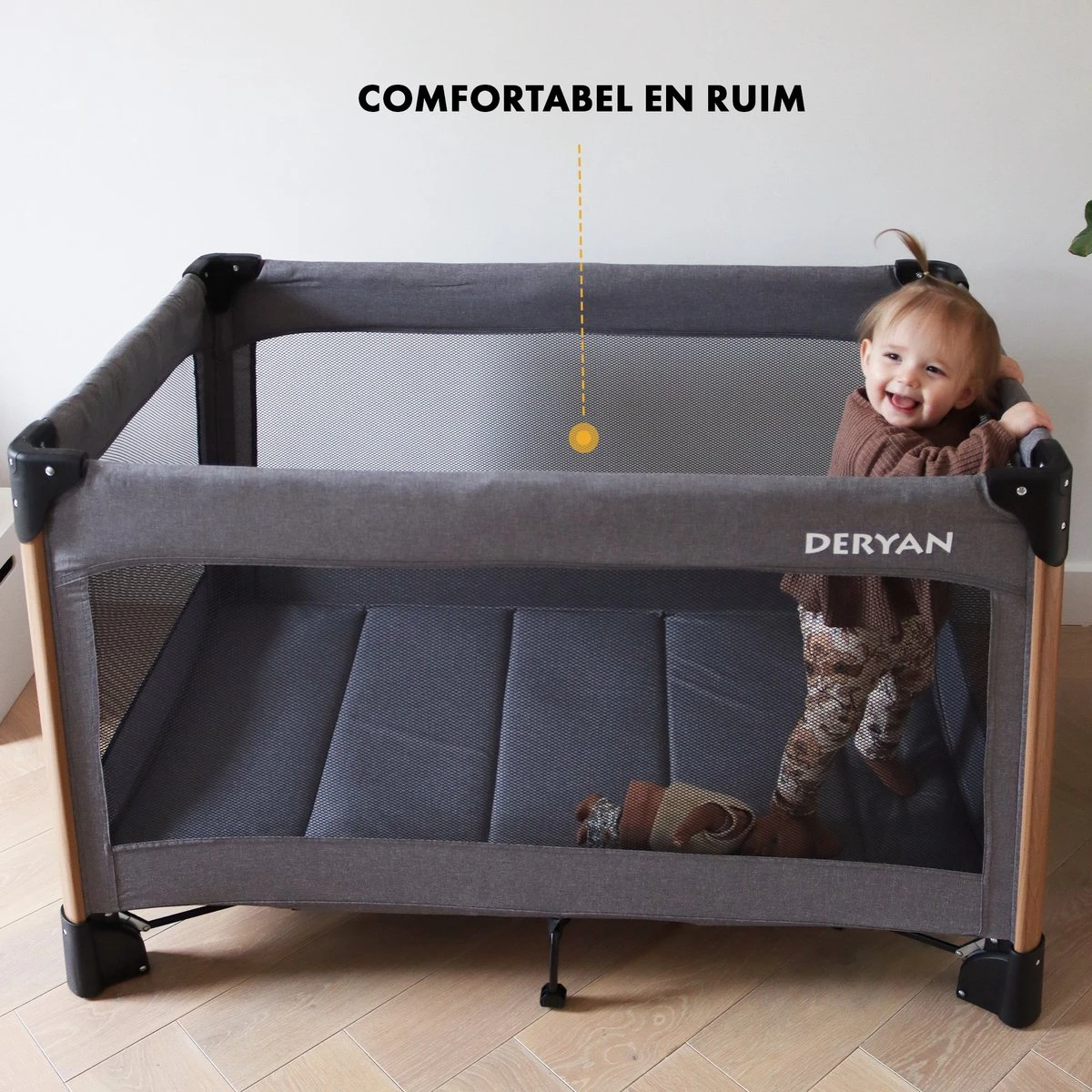 Deryan Luxe Campingbed Compleet - 120x60cm - Bodemverhoger - Verschoonblad - Opbergmand - Grijs Deryan Luxe Campingbed Compleet - 120x60cm - Bodemverhoger - Verschoonblad - Opbergmand - Grijs -Baby Verzorging 1200x1200 434
