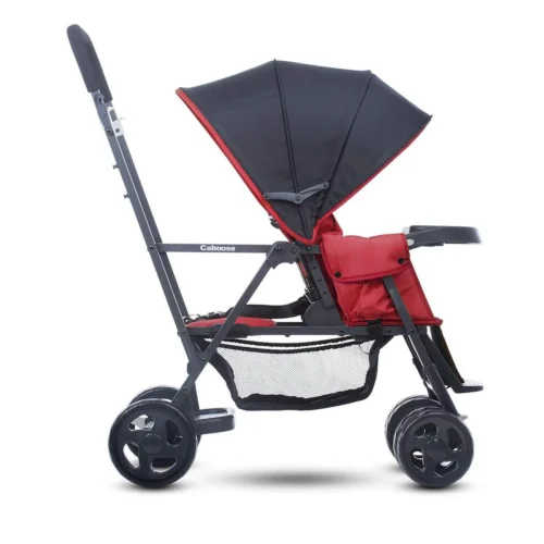 Joovy Caboose Graphite Stand On Tandem Buggy - Rood - Duo Buggy - Dubbele Buggy -Baby Verzorging 1200x1200 462