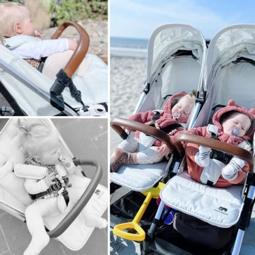 Deryan Luxe Rolo X2 Dubbele Buggy - Duo Buggy - Creme -Baby Verzorging 1200x1200 533