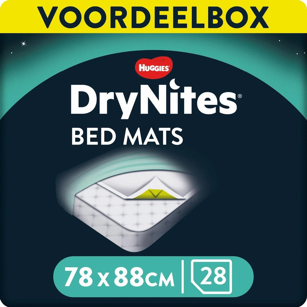 DryNites Matrasbeschermers - 28 stuks - extra absorberend - voordeelverpakking DryNites Matrasbeschermers - 28 Stuks - Extra Absorberend - Voordeelverpakking -Baby Verzorging 1200x1200 559
