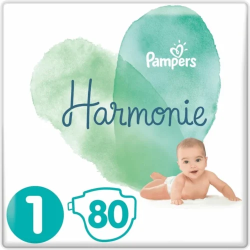 Pampers® Pampers - Harmonie / Pure - Maat 1 - Mega Pack - 80 Luiers -Baby Verzorging 1200x1200 622