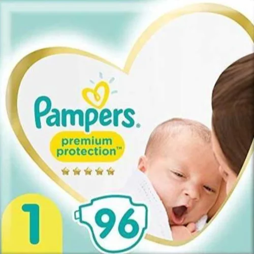 Pampers® Pampers Premium Protection Luiers - Maat 1 - 2 Tot 5kg - 96 Stuks -Baby Verzorging 1200x1200 623