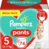 Pampers® Pampers Baby Dry Pants Luierbroekjes - Maat 5 - Mega Pack - 74 Luierbroekjes -Baby Verzorging 1200x1200 647