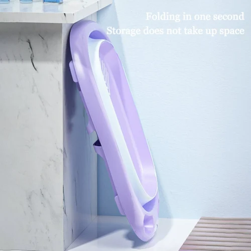 Baby Badje Opvouwbaar - 3 In 1 Opvouwbaar - Opbergmand - Inclusief Badkussen - Babybadje - Peuterbadje 83 × 48 × 23,5 Cm - Purper 6 Baby Badje Opvouwbaar - 3 In 1 Opvouwbaar - Opbergmand - Inclusief Badkussen - Babybadje - Peuterbadje 83 × 48 × 23,5 Cm - Purper -Baby Verzorging 1200x1200 700