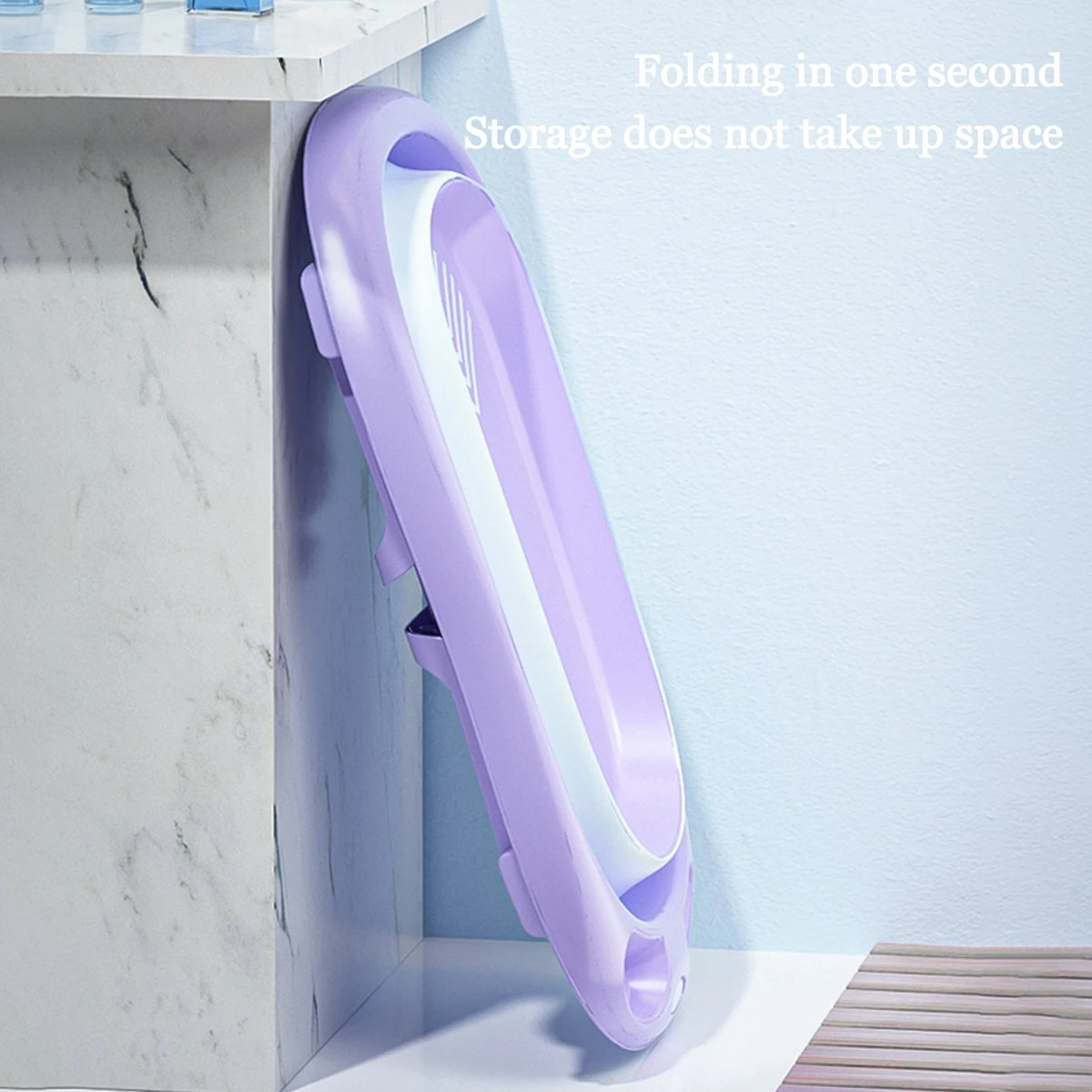 Baby badje opvouwbaar - 3 in 1 opvouwbaar - opbergmand - Inclusief badkussen - Babybadje - Peuterbadje 83 × 48 × 23,5 cm - Purper Baby Badje Opvouwbaar - 3 In 1 Opvouwbaar - Opbergmand - Inclusief Badkussen - Babybadje - Peuterbadje 83 × 48 × 23,5 Cm - Purper -Baby Verzorging 1200x1200 700