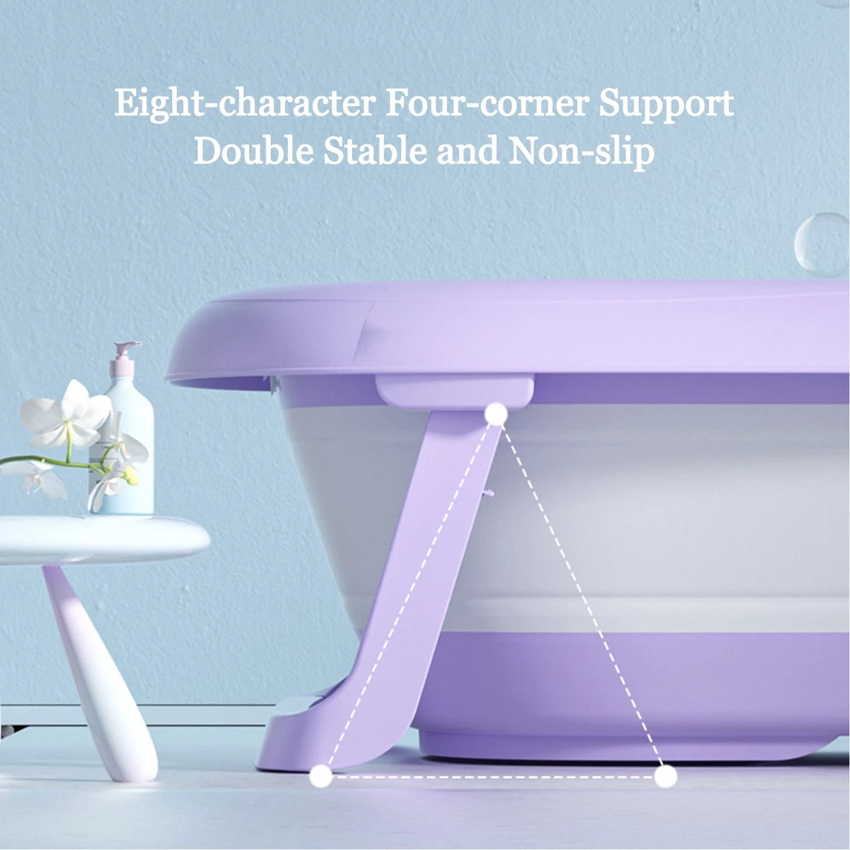 Baby badje opvouwbaar - 3 in 1 opvouwbaar - opbergmand - Inclusief badkussen - Babybadje - Peuterbadje 83 × 48 × 23,5 cm - Purper Baby Badje Opvouwbaar - 3 In 1 Opvouwbaar - Opbergmand - Inclusief Badkussen - Babybadje - Peuterbadje 83 × 48 × 23,5 Cm - Purper -Baby Verzorging 1200x1200 701