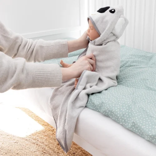 Navaris Badcape Met Capuchon Voor Baby - Set Met Badcape En Washandje - 100% Bamboe - Voor Baby's Van 0-12 Maanden - Oeko-tex Gecertificeerd - Koala 7 Navaris Badcape Met Capuchon Voor Baby - Set Met Badcape En Washandje - 100% Bamboe - Voor Baby's Van 0-12 Maanden - Oeko-tex Gecertificeerd - Koala -Baby Verzorging 1200x1200 818