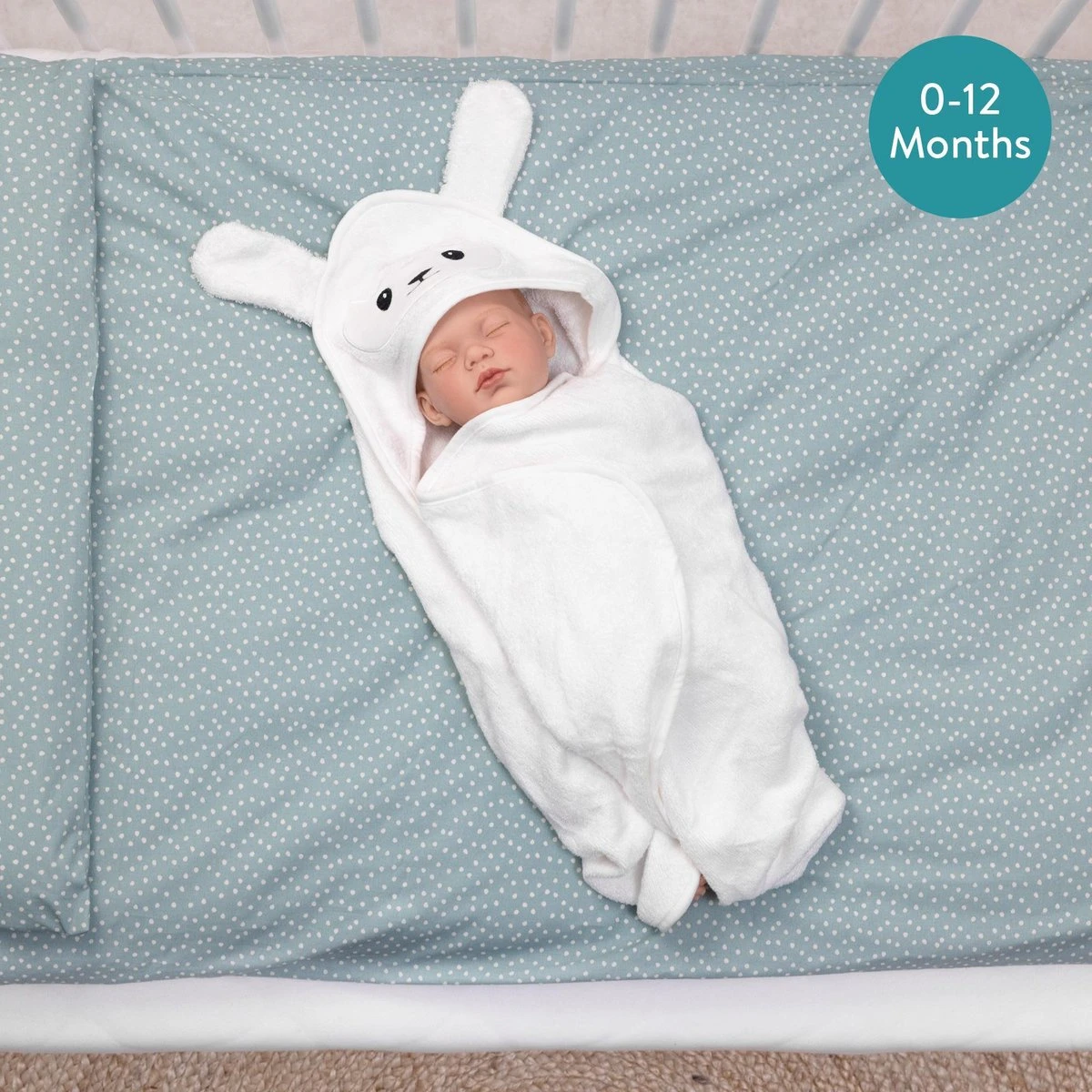 Navaris badcape met capuchon voor baby - Set met badcape en washandje - 100% bamboe - Voor baby's van 0-12 maanden - Oeko-tex gecertificeerd - Schaap Navaris Badcape Met Capuchon Voor Baby - Set Met Badcape En Washandje - 100% Bamboe - Voor Baby's Van 0-12 Maanden - Oeko-tex Gecertificeerd - Schaap -Baby Verzorging 1200x1200 835