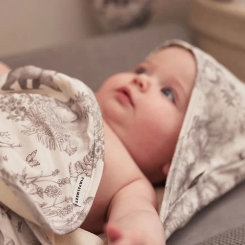 Jollein Badcape 75x75cm Pimpelmees - Forest Animals -Baby Verzorging 1200x1200 842