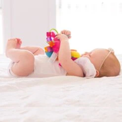 Playgro Clip Clop Rammelaar - Roze - Activiteitenspeeltje - Kraamkado -Baby Verzorging 1200x1200 85