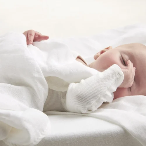 Meyco Uni Swaddle - 2-pack - Hydrofiel - White - 120x120cm -Baby Verzorging 1200x1200 862