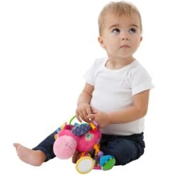 Playgro Clip Clop Rammelaar - Roze - Activiteitenspeeltje - Kraamkado -Baby Verzorging 1200x1200 90