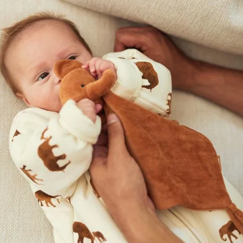Jollein Knuffeldoekje Elephant - Caramel -Baby Verzorging 1200x1200 904