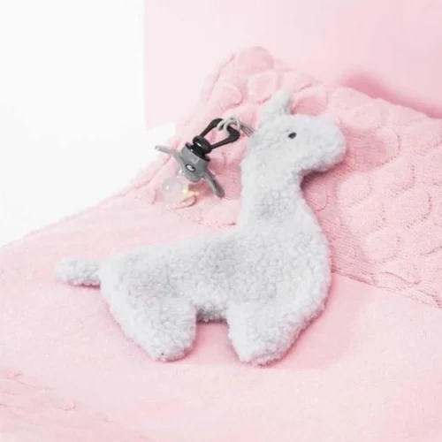 Jollein Speendoekje Lama - Grey -Baby Verzorging 1200x1200 909