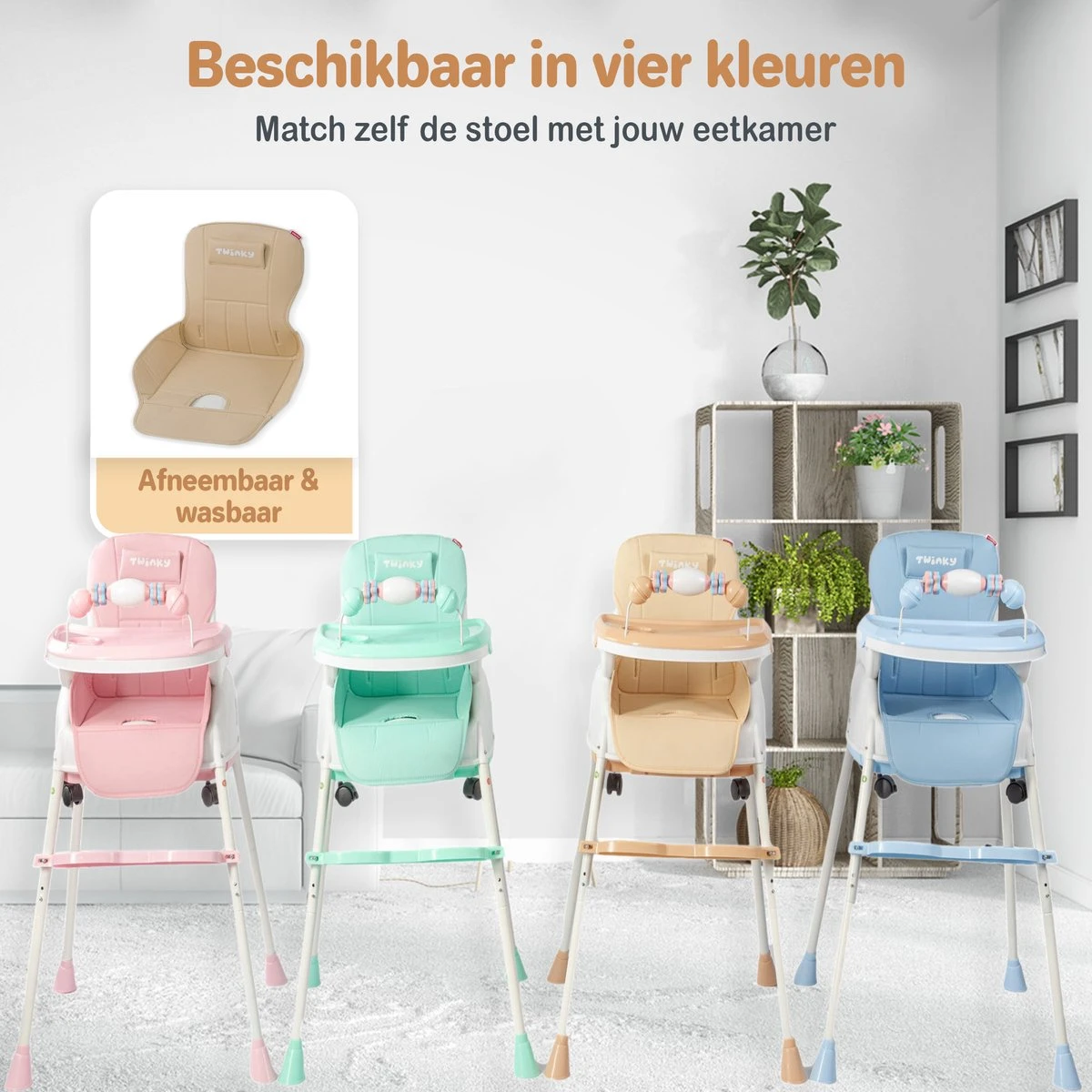 Twinky® Kinderstoel – 2-in-1 Kinderwagen Set – Bruin – Inklapbare Eetstoel & Baby Wagentje en Babystoel Voor Aan Tafel – Kinderzetel, Peuterstoeltje en Meegroeistoel in 1 Twinky® Kinderstoel – 2-in-1 Kinderwagen Set – Bruin – Inklapbare Eetstoel & Baby Wagentje En Babystoel Voor Aan Tafel – Kinderzetel, Peuterstoeltje En Meegroeistoel In 1 -Baby Verzorging 1200x1200 978