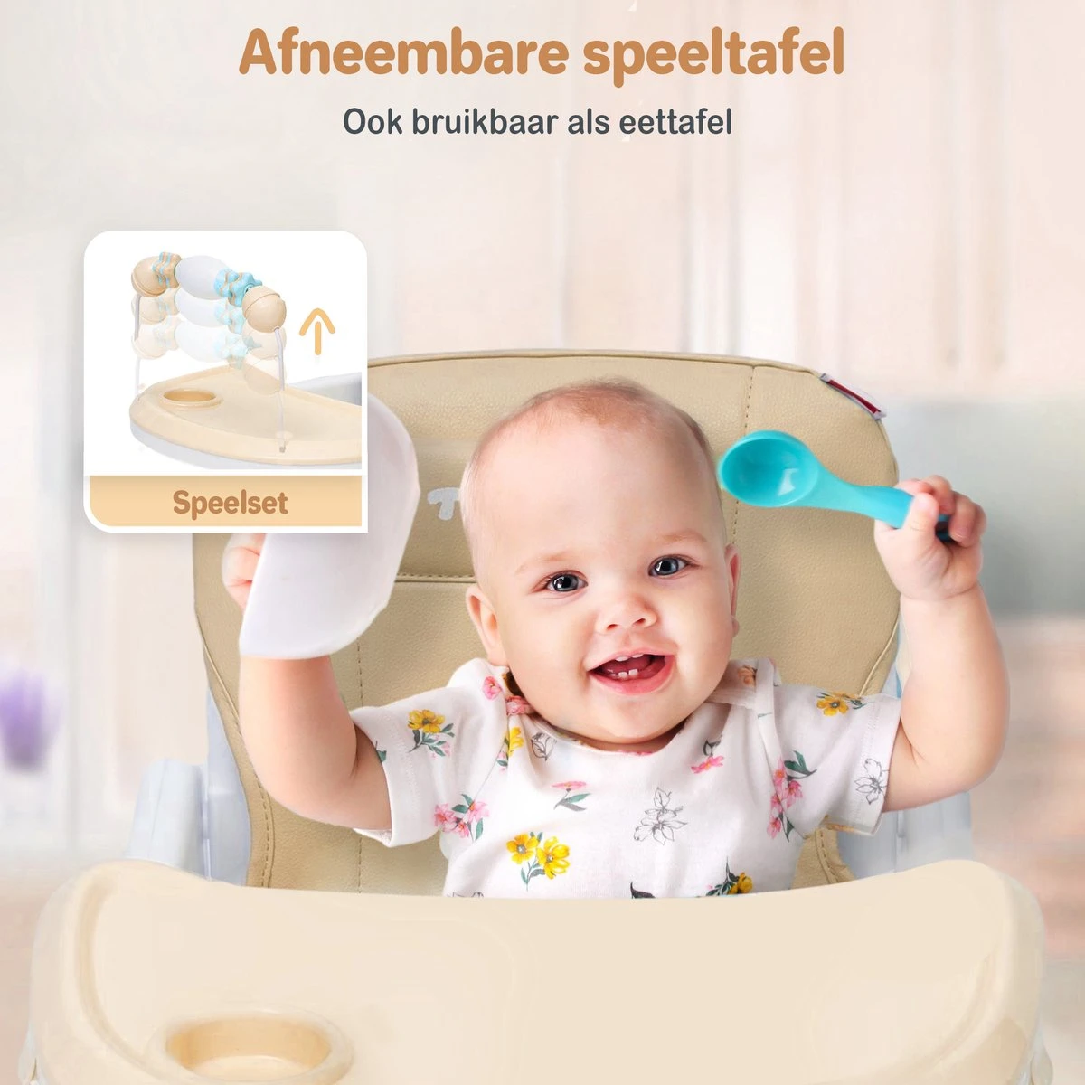 Twinky® Kinderstoel – 2-in-1 Kinderwagen Set – Bruin – Inklapbare Eetstoel & Baby Wagentje en Babystoel Voor Aan Tafel – Kinderzetel, Peuterstoeltje en Meegroeistoel in 1 Twinky® Kinderstoel – 2-in-1 Kinderwagen Set – Bruin – Inklapbare Eetstoel & Baby Wagentje En Babystoel Voor Aan Tafel – Kinderzetel, Peuterstoeltje En Meegroeistoel In 1 -Baby Verzorging 1200x1200 980