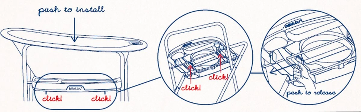 Bébé-jou Babybadje - Wit Bébé-jou Babybadje - Wit -Baby Verzorging