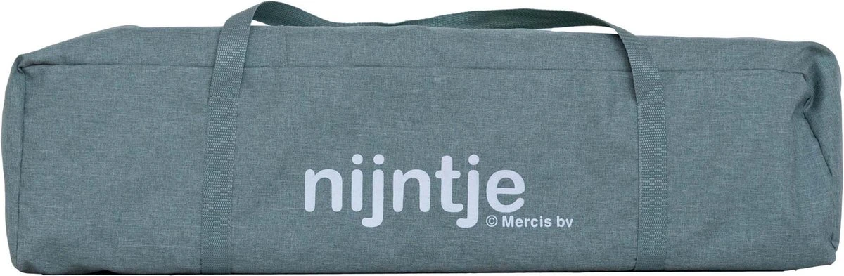 Prénatal Luxe Campingbedje met Bodemmatras - Inclusief Draagtas - Inklapbaar Baby Campingbed - Met Wieltjes en Kruipluik - 120 x 60 cm - Groen Melange / Nijntje Prénatal Luxe Campingbedje Met Bodemmatras - Inclusief Draagtas - Inklapbaar Baby Campingbed - Met Wieltjes En Kruipluik - 120 X 60 Cm - Groen Melange / Nijntje -Baby Verzorging