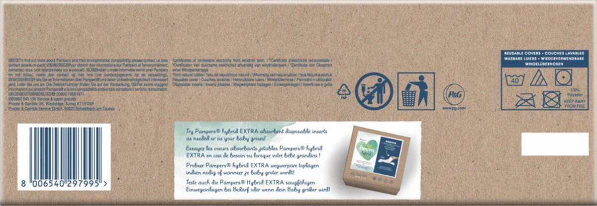 Pampers Harmonie Hybrid - Startpakket - Wasbare Luiers Voor Baby’s Pampers® Pampers Harmonie Hybrid - Startpakket - Wasbare Luiers Voor Baby’s -Baby Verzorging