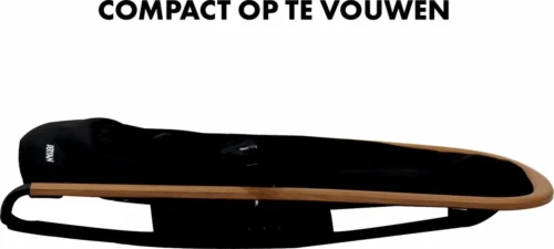 Deryan Rocker Wipstoel - Luxe 2-in-1 - Zwart -Baby Verzorging 1200x540