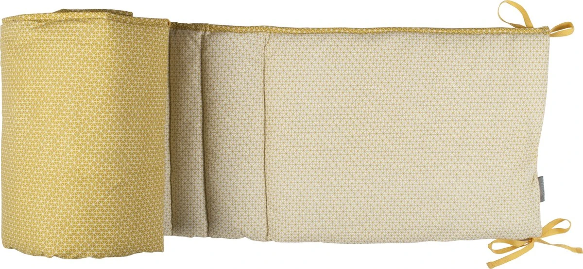 Plum Plum Babygoods Bed-/boxomrander Yellow Metrics Plum Plum Babygoods Bed-/boxomrander Yellow Metrics -Baby Verzorging