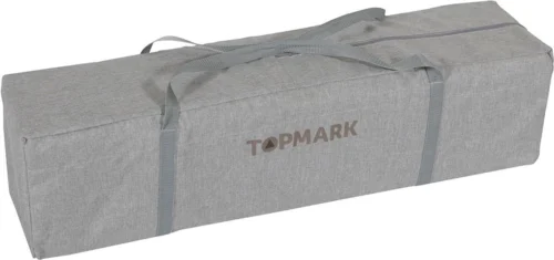 Topmark Reisbed/Box Parker - 100x100 Cm. - Grey -Baby Verzorging 1200x563