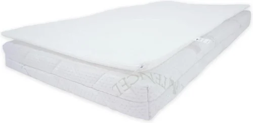 ABZ Babymatras Combi Witte Panter - Inclusief Topper Airgosafe - 60x120 Cm -Baby Verzorging 1200x586