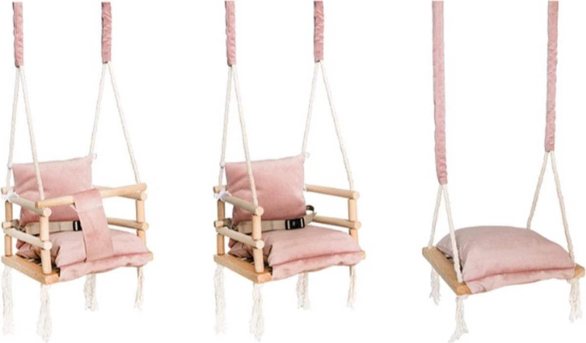 T.R. Goods Babyschommel voor Binnen - 3-in-1 Roze Plafondhanger - Baby swing seat - Gemaakt van hout T.R. Goods Babyschommel Voor Binnen - 3-in-1 Roze Plafondhanger - Baby Swing Seat - Gemaakt Van Hout -Baby Verzorging 1200x702 2