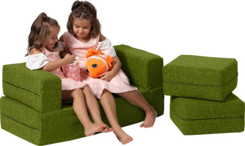 Xoft Living Kinderbank Snapsit Junior Double Groen