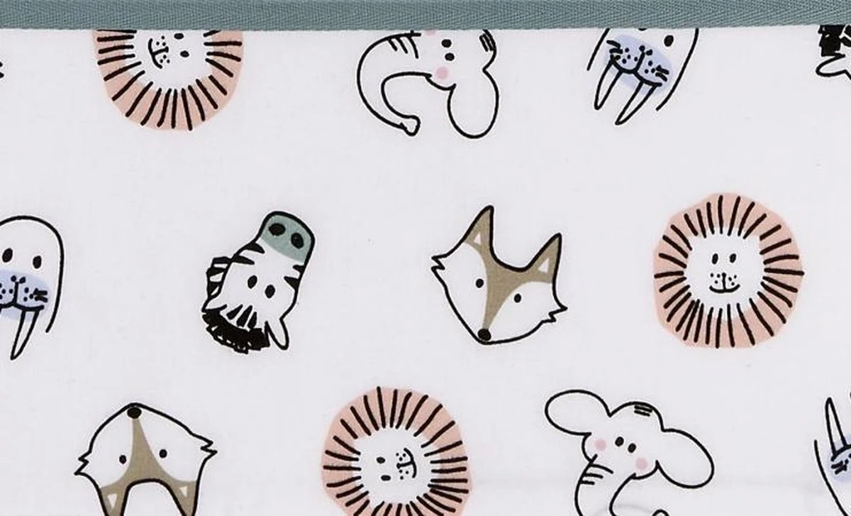 Meyco Animal ledikant laken - multicolour - 100x150cm Meyco Animal Ledikant Laken - Multicolour - 100x150cm -Baby Verzorging 1200x727 2