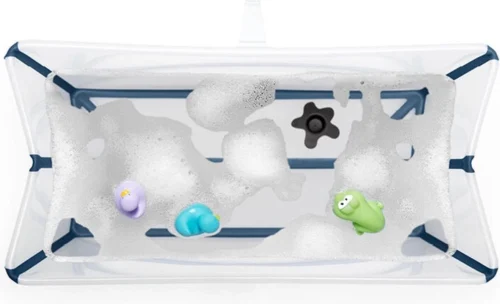 Stokke® Flexi Bath® Transparent Blue 5 Stokke® Flexi Bath® Transparent Blue -Baby Verzorging 1200x729 1