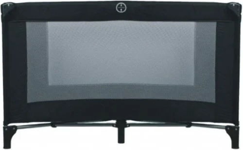 Ding Campingbedje - Zwart - 120x60 Cm - Reisbedje Inclusief Bodemmatrasje -Baby Verzorging 1200x744