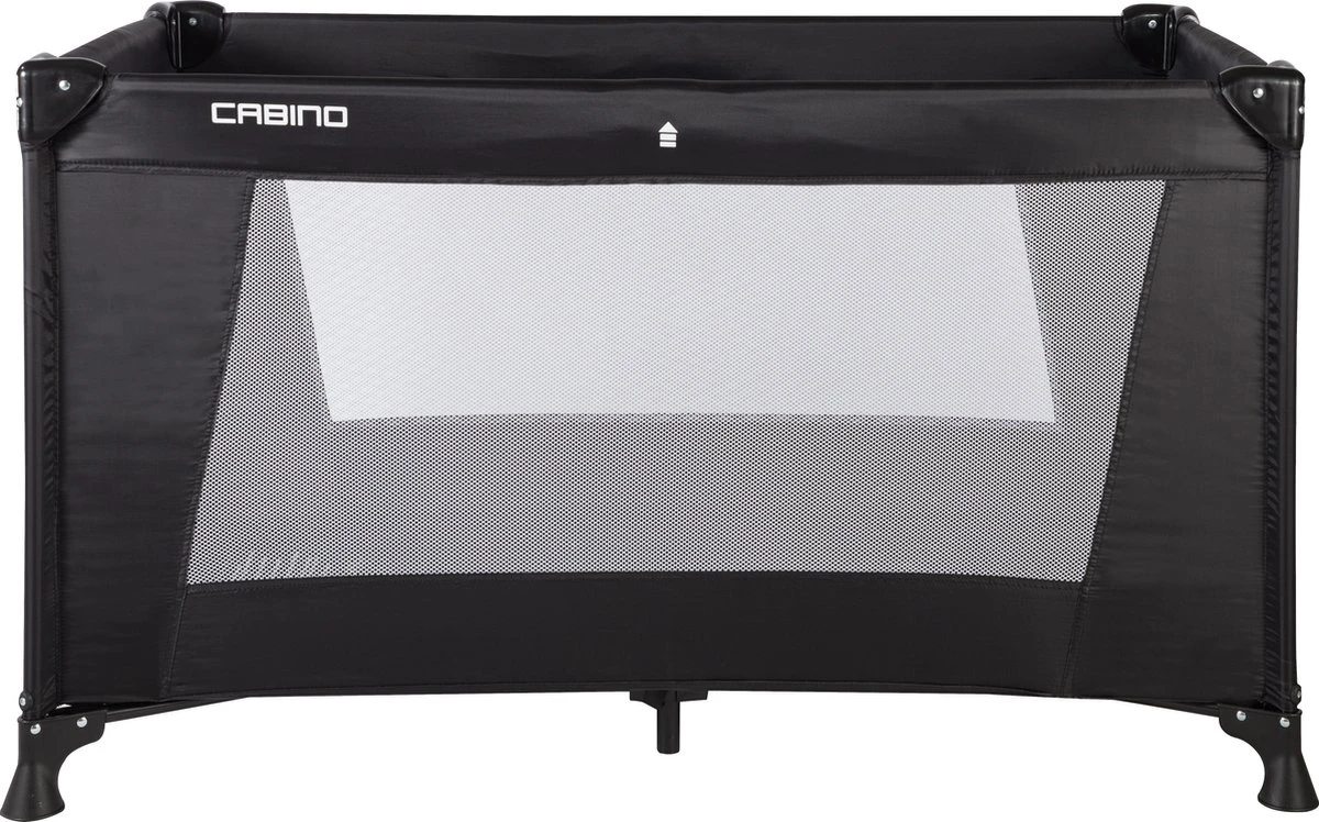 Cabino Campingbedje / Reisbed– 120 x 60 cm - Zwart Cabino Campingbedje / Reisbed– 120 X 60 Cm - Zwart -Baby Verzorging