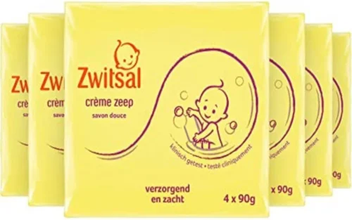 Zwitsal Zeep Crème - 8 Pakken Van 4 X 90 Gram - Voordeelverpakking - 32 Stuks A 90 Gram