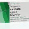 Leidapharm Valeriaan 45 Mg 50 Tabletten -Baby Verzorging 1200x766 4