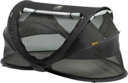 Deryan Peuter Luxe Campingbedje – Inclusief Zelfopblaasbare Matras - Zwart -Baby Verzorging 1200x779