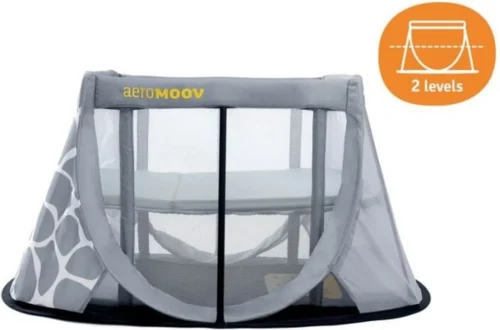 AeroMoov Instant Travel Cot Reisbed - Giraph Sky -Baby Verzorging 1200x791