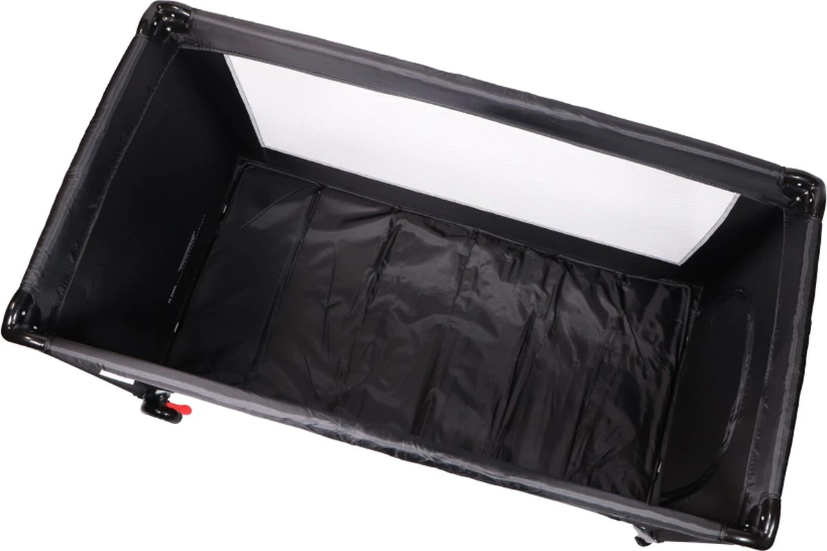 Ding Deluxe Black Campingbedje incl. Bodemverhoger Ding Deluxe Black Campingbedje Incl. Bodemverhoger -Baby Verzorging 1200x799 11
