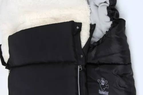 TechU™ Warme Fleece Slaapzak Voor Kinderwagen & Buggy – Zacht Fleece Bedje Voor Baby's – Tegen Kou, Onderkoeling & Winter – Zwart -Baby Verzorging 1200x800 15