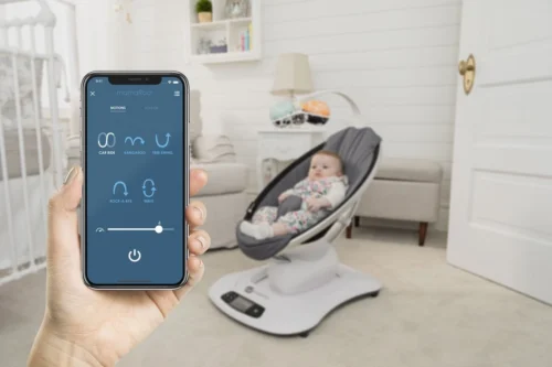 4Moms MamaRoo 4 - Classic Grey -Baby Verzorging 1200x800 199