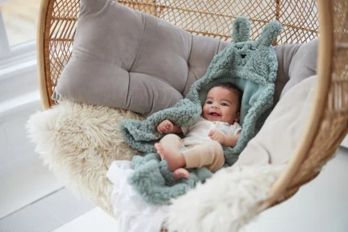 Jollein Wikkeldeken Bunny 100x105cm - Ash Green 8 Jollein Wikkeldeken Bunny 100x105cm - Ash Green -Baby Verzorging 1200x800 242