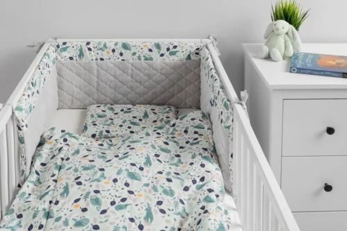 Sensillo Baby Bedbumper - Bedomrander - Anti Stootrand Ledikant - Bed Zijbeschermers - 180x30cm - Grijs Diertjes 4 Sensillo Baby Bedbumper - Bedomrander - Anti Stootrand Ledikant - Bed Zijbeschermers - 180x30cm - Grijs Diertjes -Baby Verzorging 1200x800 296