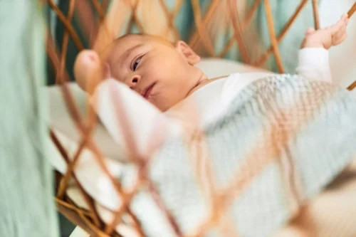 Jollein Baby Laken Wieg 75x100cm Snake - Ash Green -Baby Verzorging 1200x800 330