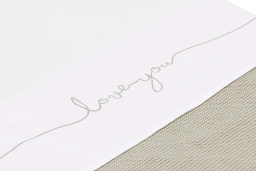 Jollein Baby Laken Ledikant 120x150cm Love You - Nougat -Baby Verzorging 1200x800 332