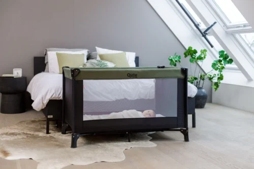 Qute Campingbed Q-sleep Olijfgroen/zwart -Baby Verzorging 1200x800 43
