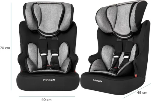 Prénatal Autostoel 1/2/3 Basis - Kinderzitje Auto - Groep 1-2-3 - 9-36 Kg - Zwart -Baby Verzorging 1200x801 2