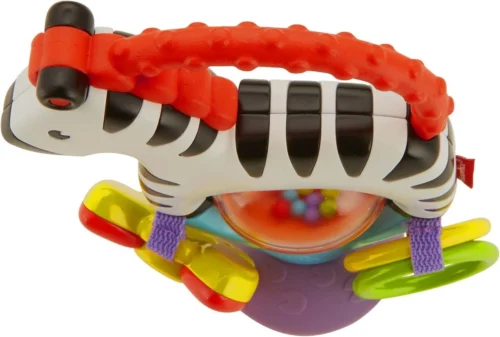 Fisher Price - Activity Zebra - Rammelaar - Speeltje En Bijtring - Grijpspeelgoed -Baby Verzorging 1200x809 1
